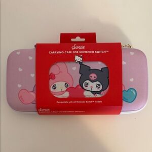 Sonix Adorable Pink and Black Nintendo Switch Case
